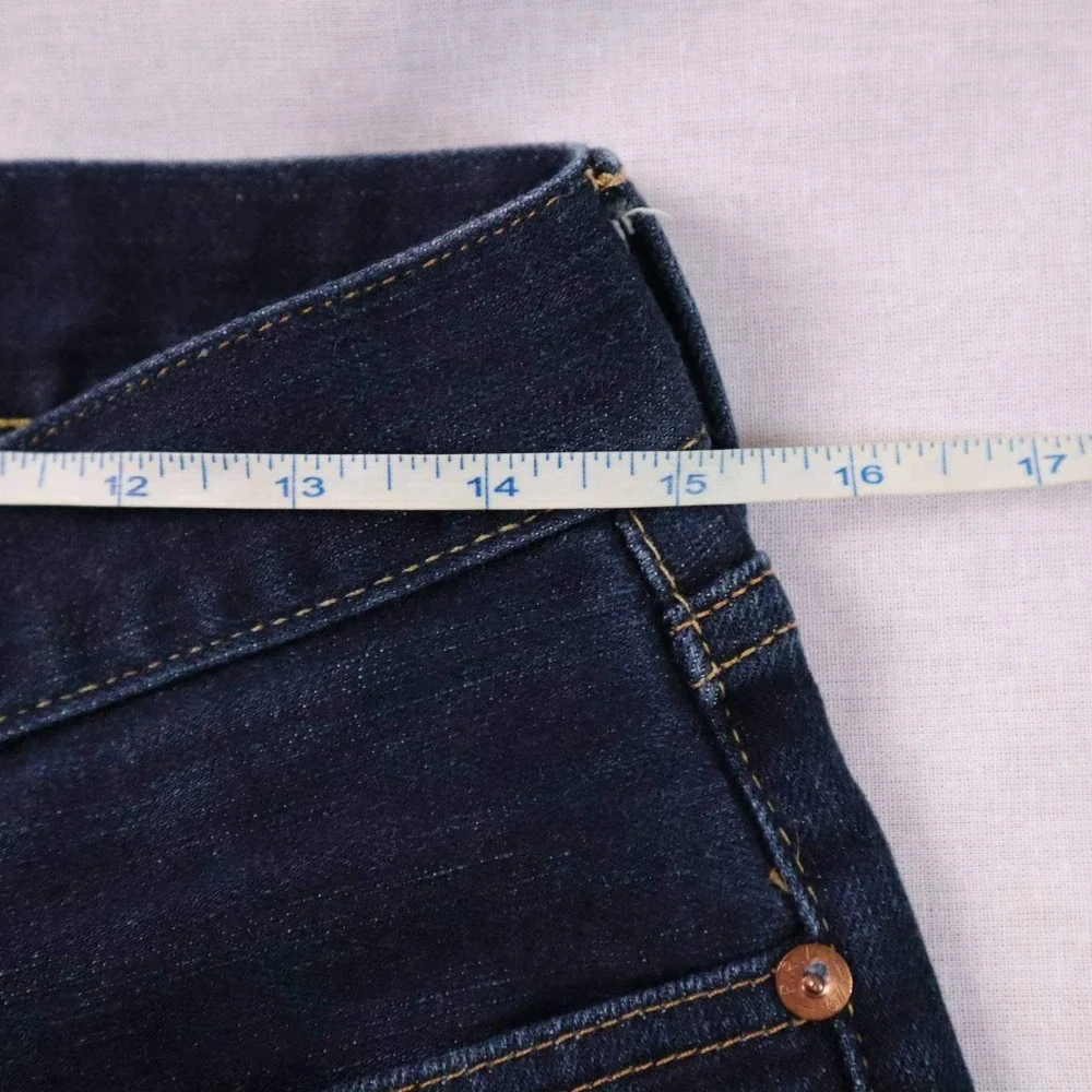 Polo Ralph Lauren Men Jeans Dark Wash Straight Leg Denim Pants Size 30x30 - Picture 6 of 7